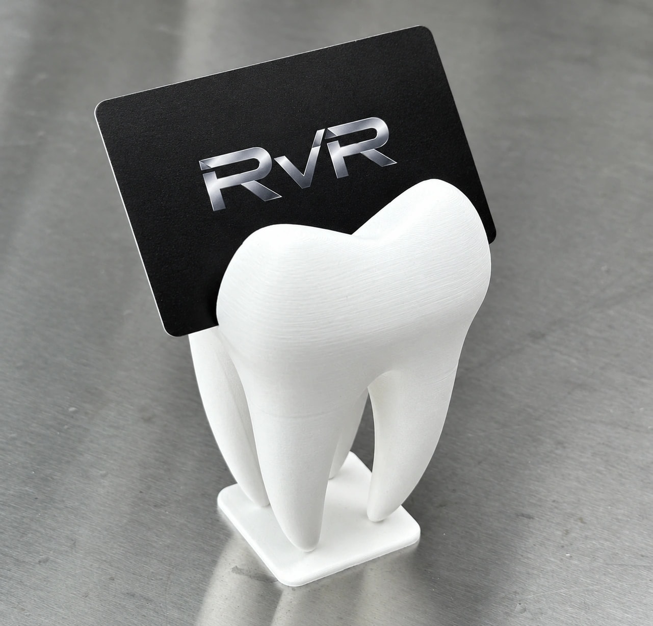 Porta Cartão em Formato de Dente